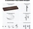 Комплект мебели для ванной комнаты с раковиной Wellsee Genuine Tree 201016531 8
