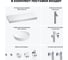 Комплект мебели для ванной комнаты Wellsee Genuine Tree с раковиной 201016431 8