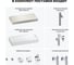Комплект мебели для ванной комнаты с раковиной Wellsee Genuine Tree 201017671 8