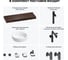 Комплект мебели для ванной комнаты с раковиной Wellsee Genuine Tree 201016052 8