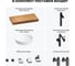 Комплект мебели для ванной комнаты Wellsee Genuine Tree с раковиной 201016272 8