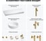 Комплект мебели для ванной комнаты Wellsee Genuine Tree с раковиной 201015953 8