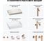 Комплект мебели для ванной комнаты с раковиной Wellsee Genuine Tree 201017194 8