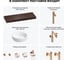 Комплект мебели для ванной комнаты с раковиной Wellsee Genuine Tree 201016054 8
