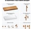 Комплект мебели для ванной комнаты Wellsee Genuine Tree с раковиной 201017834 8