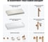 Комплект мебели для ванной комнаты с раковиной Wellsee Genuine Tree 201017674 8