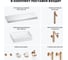 Комплект мебели для ванной комнаты с раковиной Wellsee Genuine Tree 201017634 8