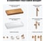 Комплект мебели для ванной комнаты Wellsee Genuine Tree с раковиной 201017714 8