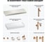 Комплект мебели для ванной комнаты с раковиной Wellsee Genuine Tree 201017914 8