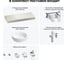 Комплект мебели для ванной комнаты с раковиной Wellsee Genuine Tree 201015881 8
