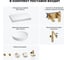 Комплект мебели для ванной комнаты Wellsee Genuine Tree с раковиной 201016203 8