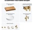 Комплект мебели для ванной комнаты Wellsee Genuine Tree с раковиной 201016163 8