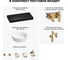 Комплект мебели для ванной комнаты с раковиной Wellsee Genuine Tree 201015863 8