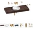 Комплект мебели для ванной комнаты с раковиной Wellsee Genuine Tree 201015943 1