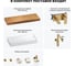 Комплект мебели для ванной комнаты с раковиной Wellsee Genuine Tree 201017963 8