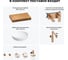 Комплект мебели для ванной комнаты Wellsee Genuine Tree с раковиной 201016164 8