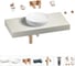 Комплект мебели для ванной комнаты с раковиной Wellsee Genuine Tree 201016244 1