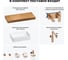 Комплект мебели для ванной комнаты с раковиной Wellsee Genuine Tree 201017049 8