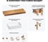 Комплект мебели для ванной комнаты с раковиной Wellsee Genuine Tree 201017139 8