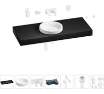 Комплект мебели для ванной комнаты Wellsee Genuine Tree с раковиной 201015985