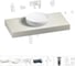 Комплект мебели для ванной комнаты с раковиной Wellsee Genuine Tree 201016245 1