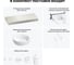 Комплект мебели для ванной комнаты с раковиной Wellsee Genuine Tree 201015885 8