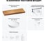 Комплект мебели для ванной комнаты с раковиной Wellsee Genuine Tree 201016525 8