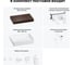 Комплект мебели для ванной комнаты с раковиной Wellsee Genuine Tree 201017265 8