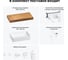 Комплект мебели для ванной комнаты с раковиной Wellsee Genuine Tree 201016960 8