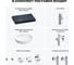 Комплект мебели для ванной комнаты Wellsee Genuine Tree с раковиной 201016606 8