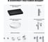 Комплект мебели для ванной комнаты с раковиной Wellsee Genuine Tree 201016646 8
