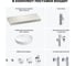 Комплект мебели для ванной комнаты с раковиной Wellsee Genuine Tree 201016716 8