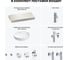 Комплект мебели для ванной комнаты с раковиной Wellsee Genuine Tree 201016656 8