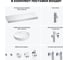Комплект мебели для ванной комнаты с раковиной Wellsee Genuine Tree 201016816 8