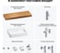 Комплект мебели для ванной комнаты с раковиной Wellsee Genuine Tree 201018236 8