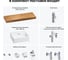 Комплект мебели для ванной комнаты с раковиной Wellsee Genuine Tree 201018476 8