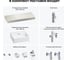 Комплект мебели для ванной комнаты с раковиной Wellsee Genuine Tree 201018396 8