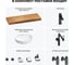 Комплект мебели для ванной комнаты с раковиной Wellsee Genuine Tree 201016797 8