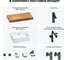 Комплект мебели для ванной комнаты Wellsee Genuine Tree с раковиной 201018597 8
