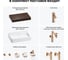 Комплект мебели для ванной комнаты с раковиной Wellsee Genuine Tree 201018069 8