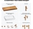 Комплект мебели для ванной комнаты Wellsee Genuine Tree с раковиной 201018179 8