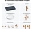 Комплект мебели для ванной комнаты Wellsee Genuine Tree с раковиной 201016609 8
