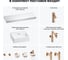 Комплект мебели для ванной комнаты Wellsee Genuine Tree с раковиной 201018499 8