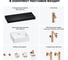Комплект мебели для ванной комнаты Wellsee Genuine Tree с раковиной 201018449 8