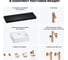 Комплект мебели для ванной комнаты Wellsee Genuine Tree с раковиной 201018509 8