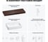 Комплект мебели для ванной комнаты с раковиной Wellsee Genuine Tree 201018250 8