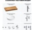 Комплект мебели для ванной комнаты Wellsee Genuine Tree с раковиной 201016276 8