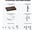 Комплект мебели для ванной комнаты с раковиной Wellsee Genuine Tree 201016176 8