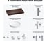 Комплект мебели для ванной комнаты с раковиной Wellsee Genuine Tree 201016296 8