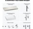 Комплект мебели для ванной комнаты с раковиной Wellsee Genuine Tree 201017436 8
